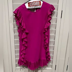TCEC pink ruffle dress
